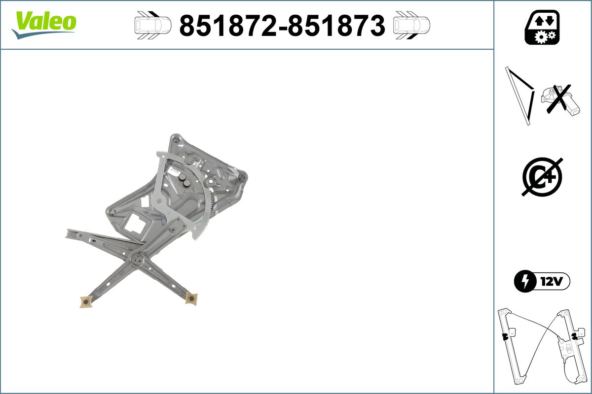 VALEO 851872 Window...